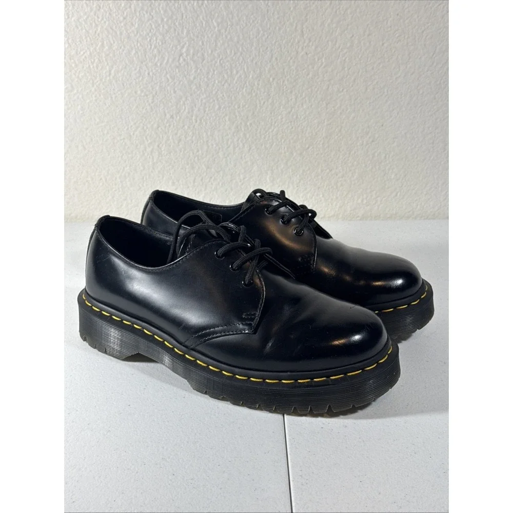 Dr Martens 1461 Bex Black Smooth Leather Oxford Shoes 21084 Men 8 Women 9 UK 7